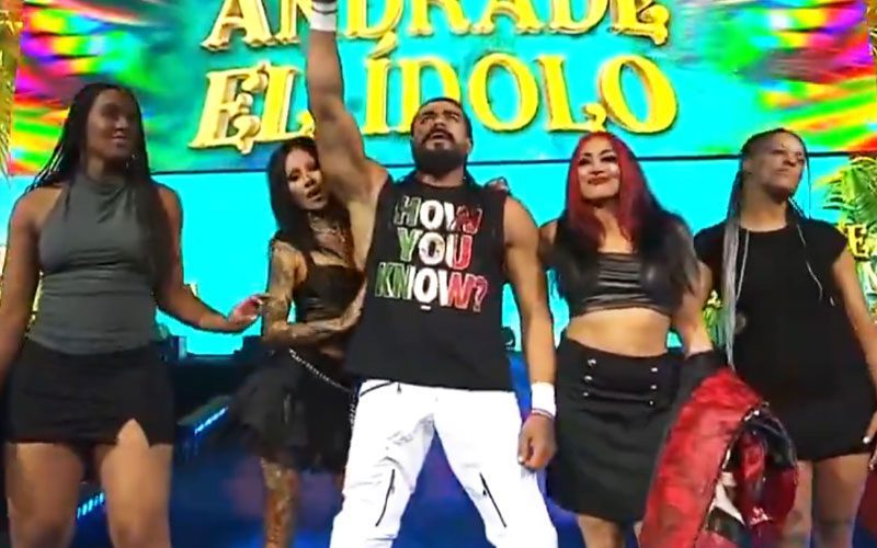 Identities of Women Who Accompanied Andrade at AEW Redemption Revealed