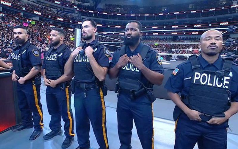 Identity of WWE RAW “Police Officer” During Brock Lesnar Segment