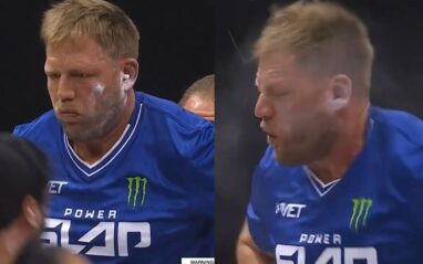 Jack Swagger Knocked Out in Power Slap Showdown By Ex-TNA Star Mahabali Shera