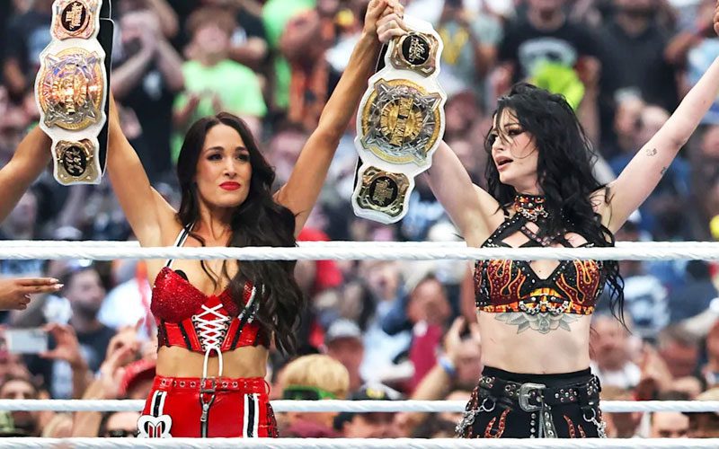 Original Plans for Paige & Brie Bella’s WWE Women’s Tag Team Title Match