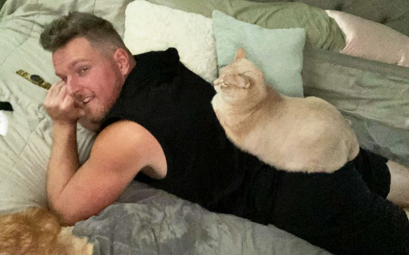 Pat McAfee and Wife Samantha Mourn the Passing of Beloved Cat Theodore