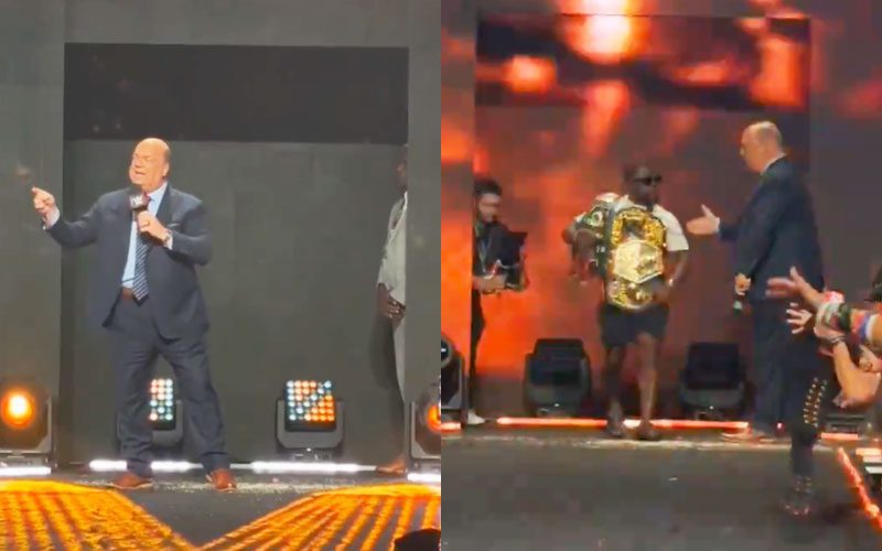 Paul Heyman Names Kevin Hart the Next Paul Heyman Guy at Fanatics Fest