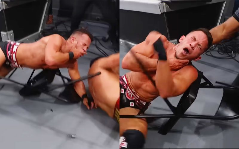 Ricky Saints Nearly Lost His Eye During Brutal NXT Chair Spot