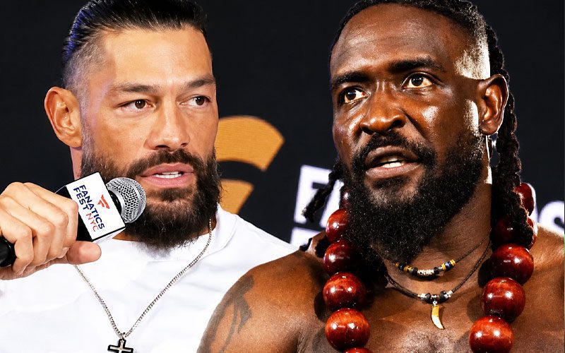 Roman Reigns Says Oba Femi Hasn’t Earned a Match With Him Yet