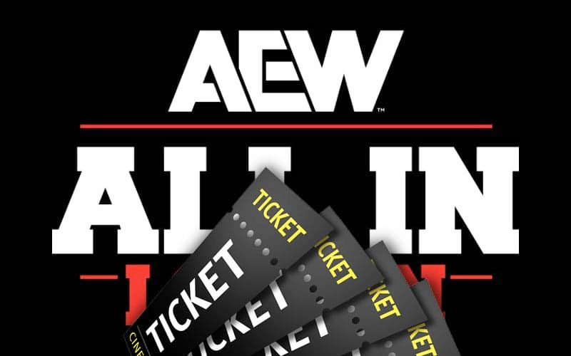 Truth Behind AEW Selling All In London Tickets for $2