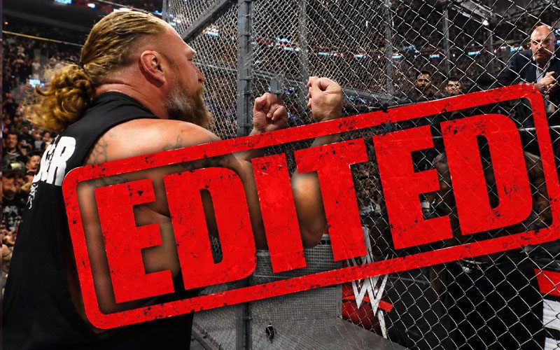 WWE Edits Out Brock Lesnar and Oba Femi’s Middle Finger Exchange in Netflix Replay