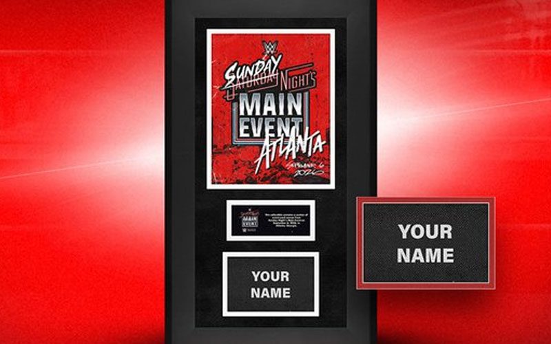 WWE Launches Personalized ‘Name on Canvas’ Collectible for Sunday Night’s Main Event