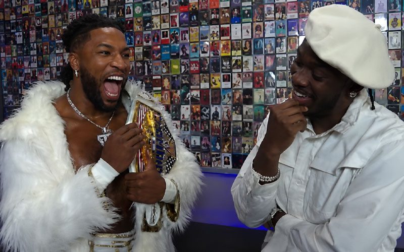 WWE Reveals New Custom Furry US Title For Trick Williams During 7/10 SmackDown