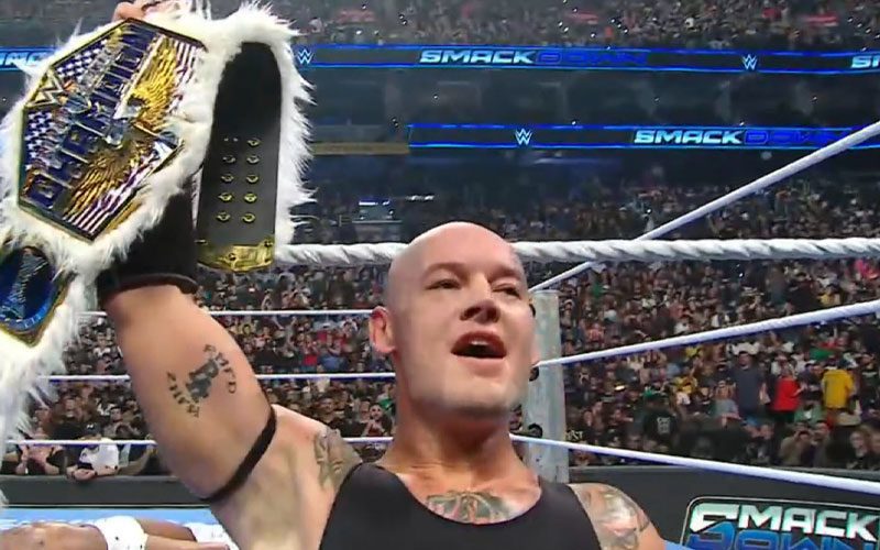 Baron Corbin Clocks Trick Williams With US Title Belt to Steal SmackDown Win