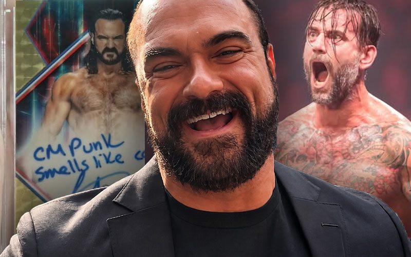 Drew McIntyre Writes “CM Punk Smells Like Cat Urine” on Rare 1-of-1 WWE Card