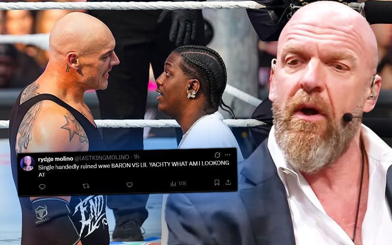 Fans Accuse Triple H of Ruining WWE Over Lil Yachty vs. Baron Corbin Booking