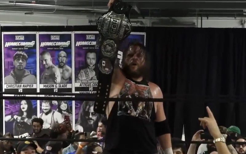 Former WWE Star Joe Gacy Wins GCW World Title at Homecoming Night One
