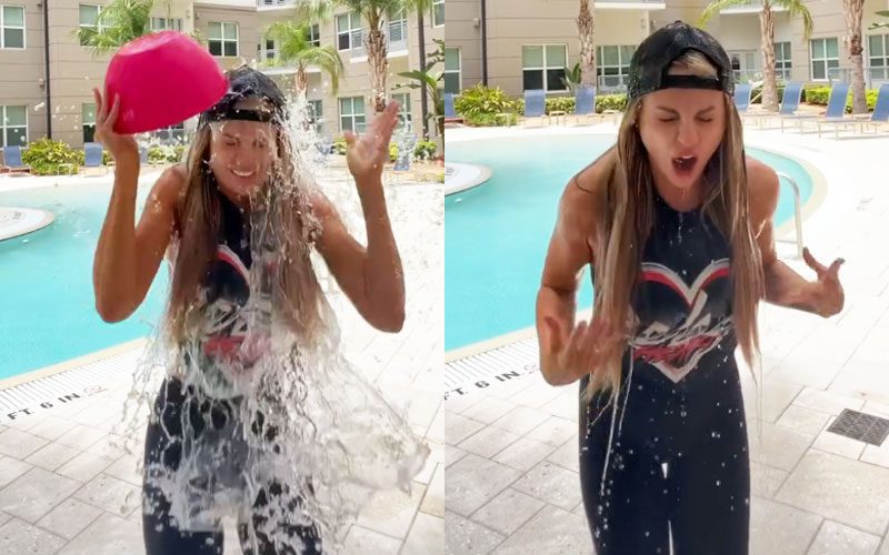 Harley Cameron Takes on the ALS Ice Bucket Challenge to Honor Rebel