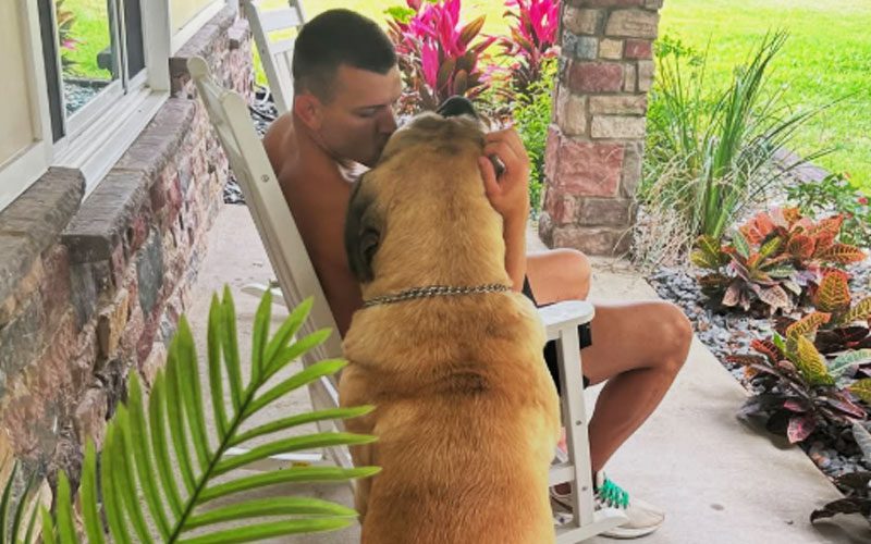 Julius Creed Mourns the Passing of His Beloved Dog Captain