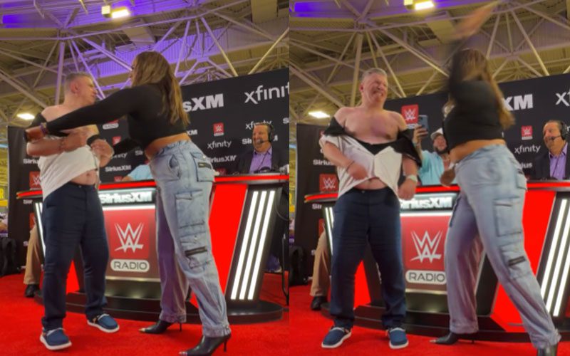 Nia Jax Leaves Dave LaGreca Begging for Mercy After Brutal Chop at SummerSlam Takeover