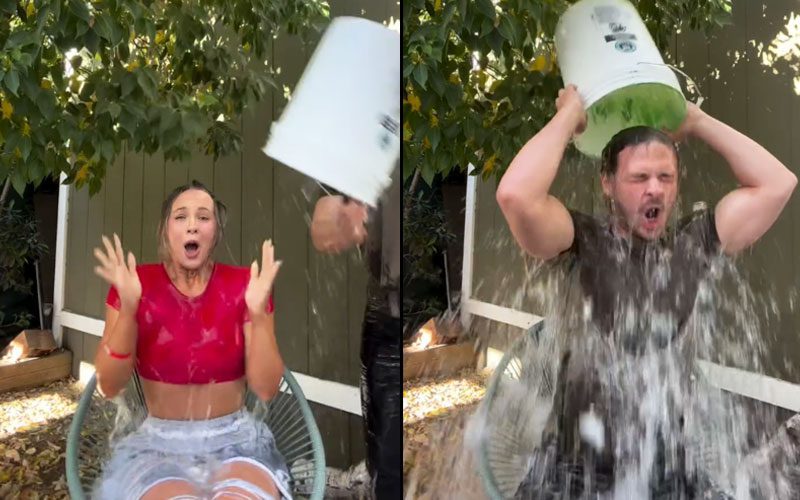 The Jurassic Express and Anna Jay Take on ALS Ice Bucket Challenge