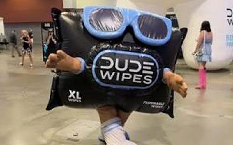 TNA Is Putting a DUDE Wipes Mascot Into an Actual Wrestling Storyline