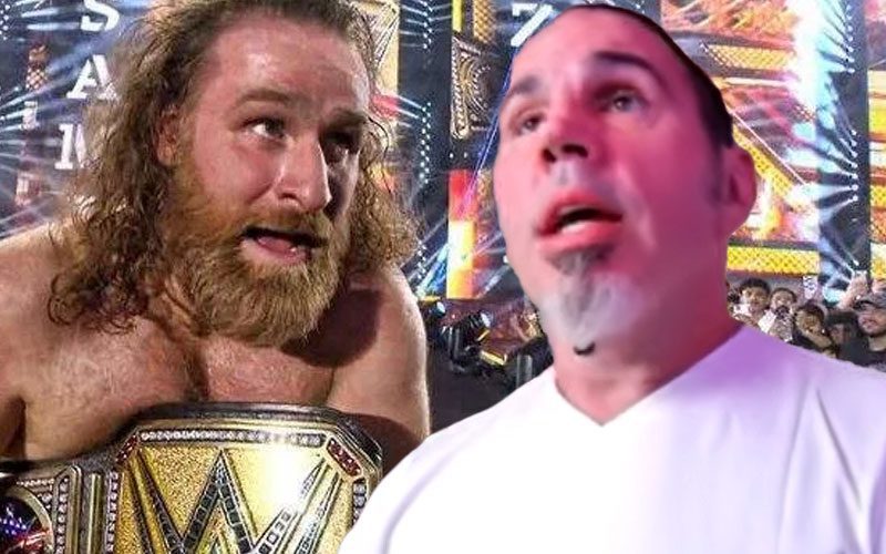 Matt Hardy Says Sami Zayn βDeservesβ a Legitimate WWE Championship Run