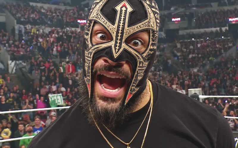 Roman Reigns Lucha Mask Hits WWE Shop Ahead of RAW Title Match in Mexico City