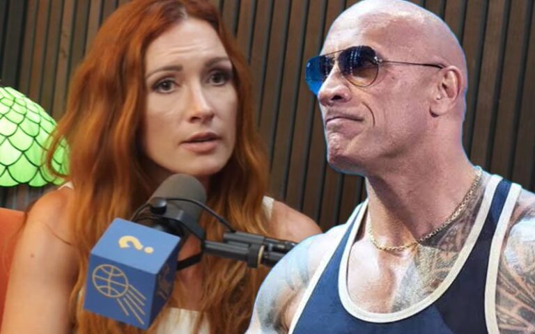 Becky Lynch Admits She Took The Rock's Finishing Move and Made It Her Own