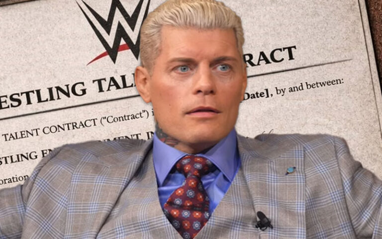 Cody Rhodes Re-Signs With WWE