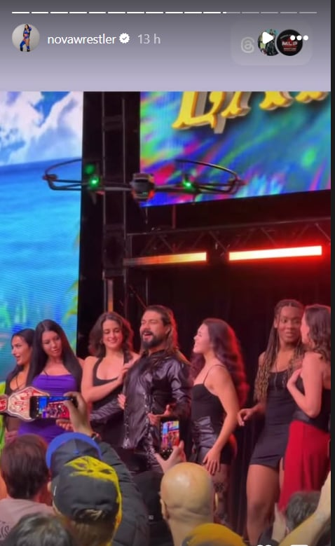 Identity of Woman Who Accompanied Andrade During MLP Northern Rising Entrance