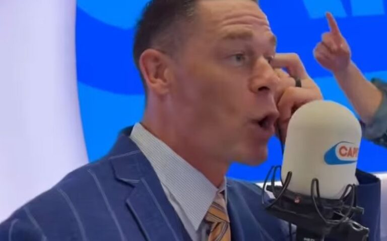 John Cena Brings Back ‘The Time Is Now’ During Surprise Radio Performance