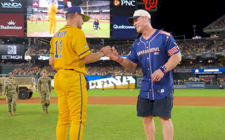 John Cena Makes Surprise Appearance at Savannah Bananas Championship Game