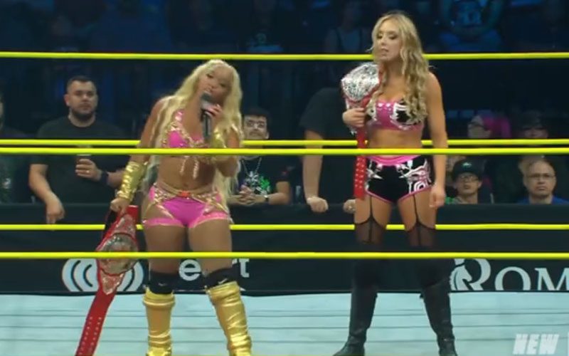 TNA Knockouts Tag Team Champions Issue Bound For Glory Challenge to Zoey Serrano