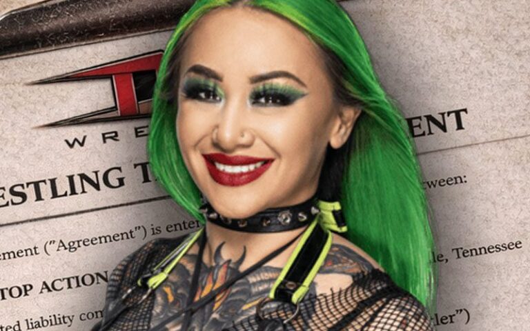 TNA Wrestling Confirms Signing Shotzi Blackheart