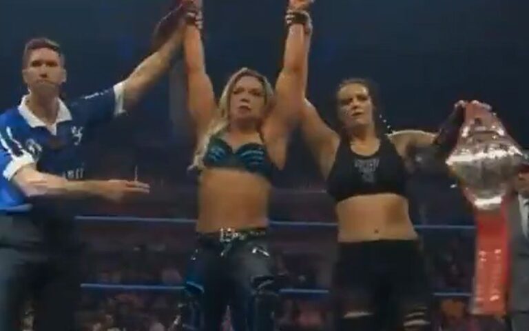 Zoey Serrano and Shayna Baszler Win TNA Knockouts Tag Team Titles at Bound For Glory 2026
